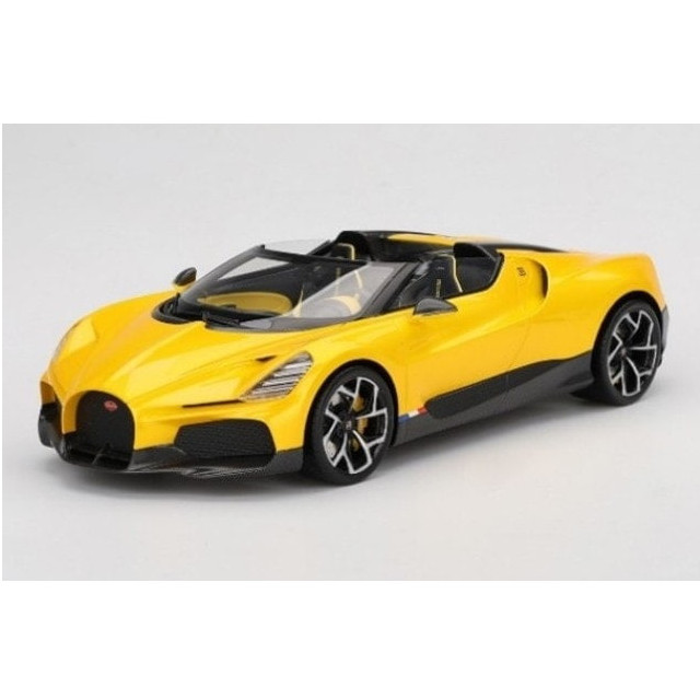 [MDL] Top Speedシリーズ 1/18 ブガッティ W16 ミストラル(イエロー) 完成品 ミニカー(TS0598) TSM(トゥルースケールミニチュアズ)
