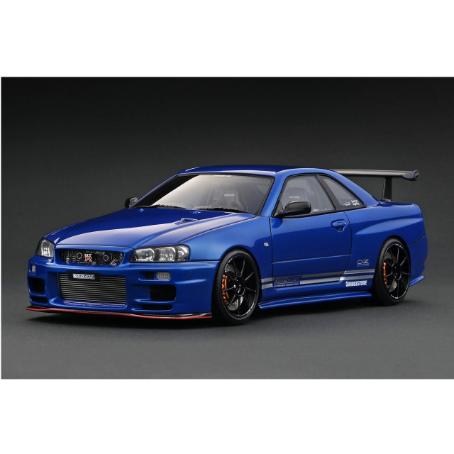 [MDL] 1/18 TOP SECRET(トップシークレット) 34GT-R(BNR34) Blue Metallic(ブルーメタリック) 完成品 ミニカー(IG3641) ignition model(イグニッションモデル)