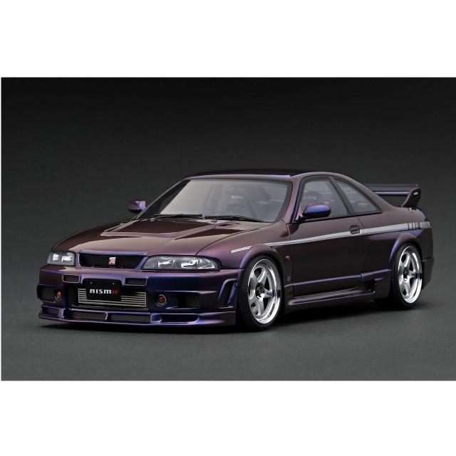 [MDL] 1/18 NISMO(ニスモ) 400R(BCNR33) Midnight Purple(ミッドナイトパープル) 完成品 ミニカー(IG3657) ignition model(イグニッションモデル)