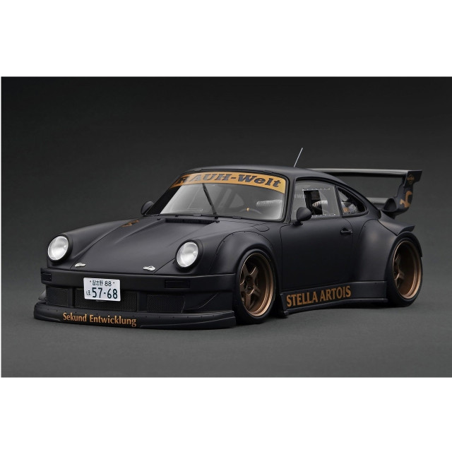 [MDL] 1/18 RWB(アールダブリュービー) 930 Matte Black(マットブラック) 完成品 ミニカー(IG3695) ignition model(イグニッションモデル)
