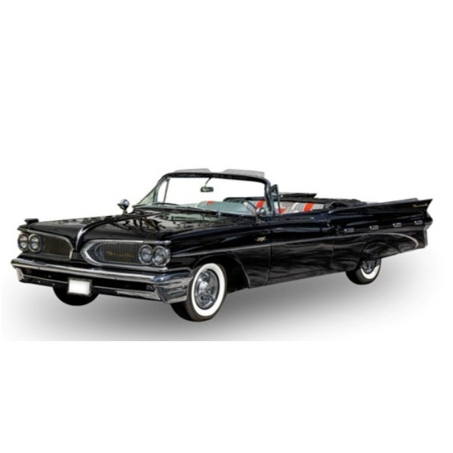 [MDL] 1/18 ポンティアック ボンネビル オープンコンバーチブル 1959年 リージェントブラック 完成品 ミニカー(5188) SUN STAR(サンスター)