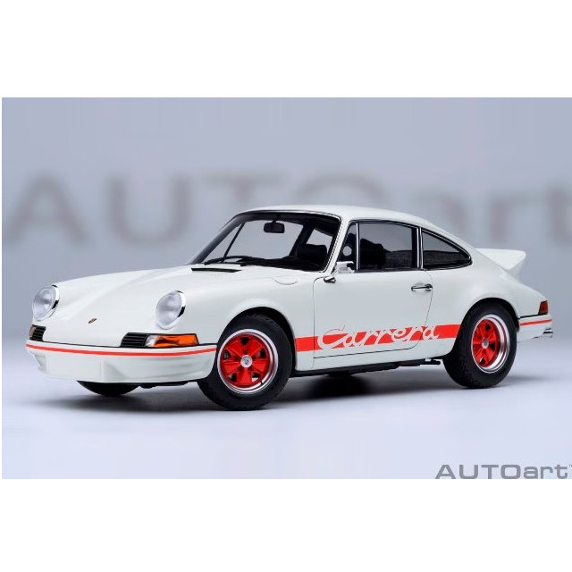 [MDL] オートアート・コンポジットモデルシリーズ 1/18 ポルシェ 911 カレラ 2.7 RS(グランプリホワイト×レッド・ストライプ) 完成品 ミニカー(78030) AUTOart(オートアート)