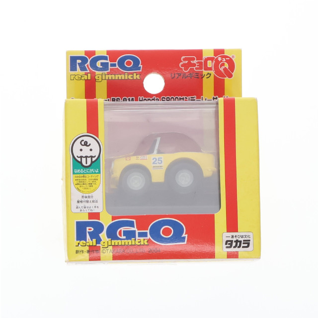 [MDL] Qショップ限定 リアルギミックチョロQ RG-Q14 ホンダ S800 サンデーレーサーVer.(イエロー&レンジ) 完成品 ミニカー タカラ