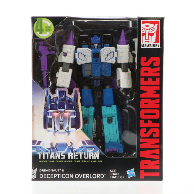 [TOY]トランスフォーマー タイタンズリターン DREADNAUT&DECEPTICON OVERLORD(ドレッドノート&ディセプティコン オーバーロード) TFジェネレーションズ リーダークラス 完成トイ ハズブロ