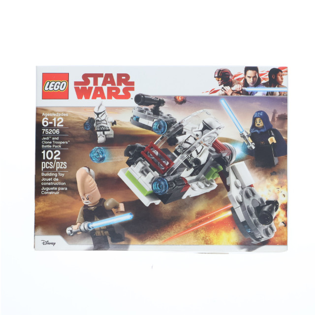 [TOY] LEGO(レゴ) スター・ウォーズ ジェダイとクローン・トルーパー バトルパック STAR WARS(スター・ウォーズ) 組立トイ(75206) LEGO(レゴ)