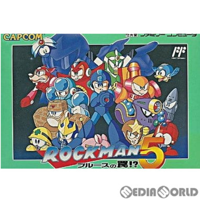 [FC] ROCKMAN5(ロックマン5) ブルースの罠!?